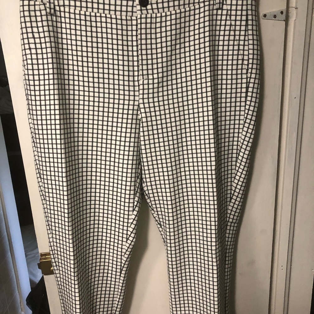 Cabi Windowpane trouser, NWOT, size M